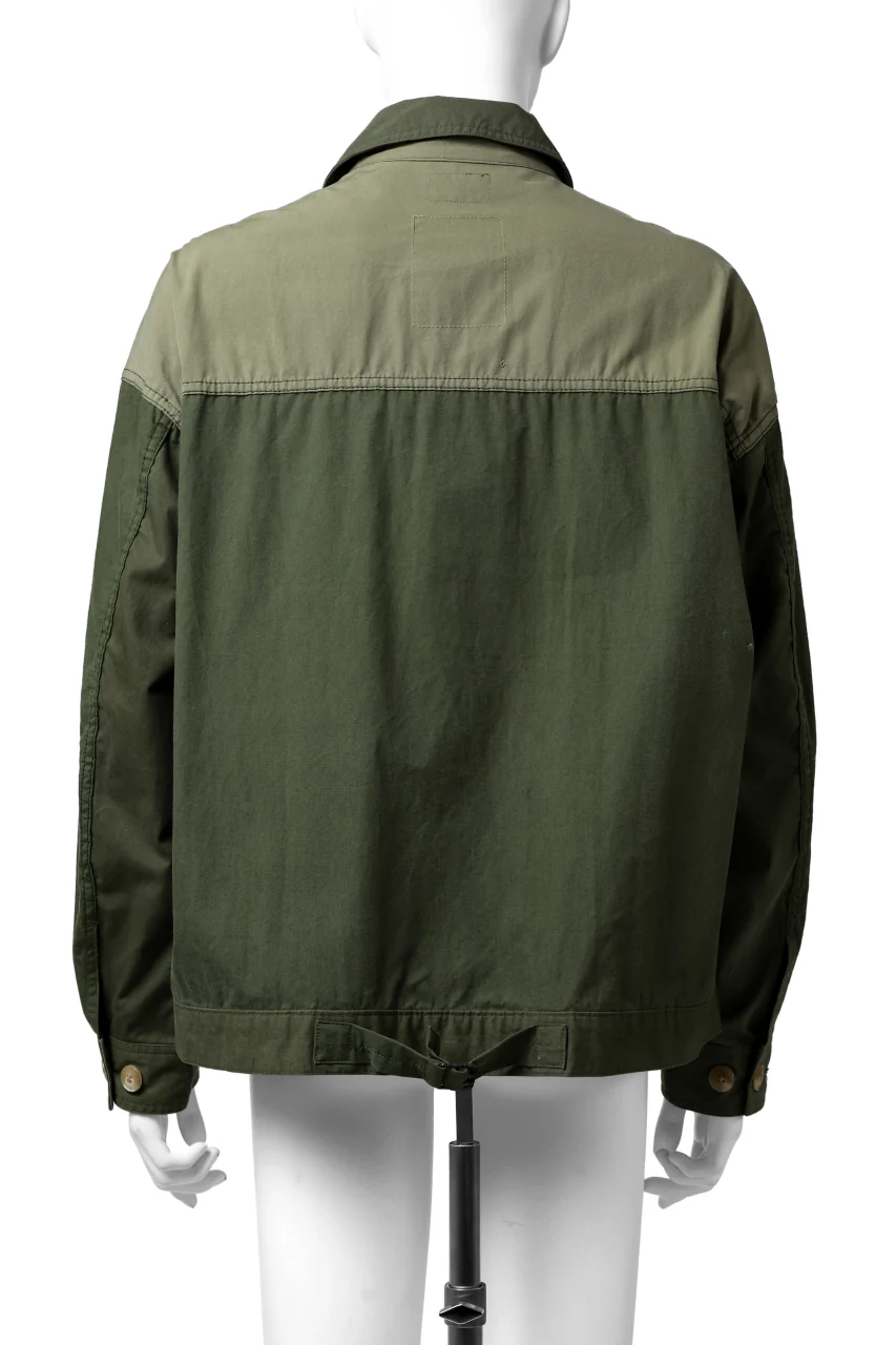 CHANGES VINTAGE REMAKE COVER ALL JACKET / US ARMY SCHLAFCOVER (KHAKI) - Image 10