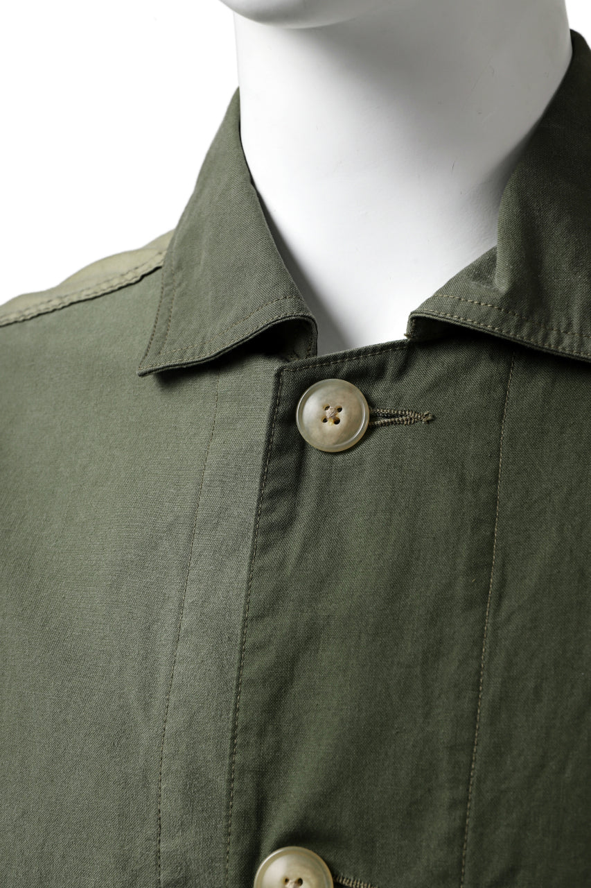 CHANGES VINTAGE REMAKE COVER ALL JACKET / US ARMY SCHLAFCOVER (KHAKI) - Image 14