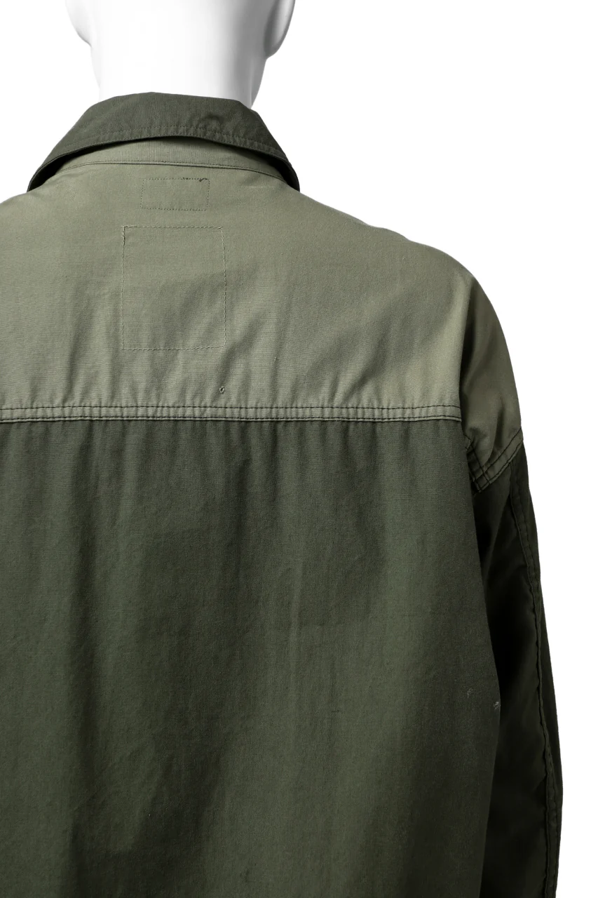 CHANGES VINTAGE REMAKE COVER ALL JACKET / US ARMY SCHLAFCOVER (KHAKI) - Image 16