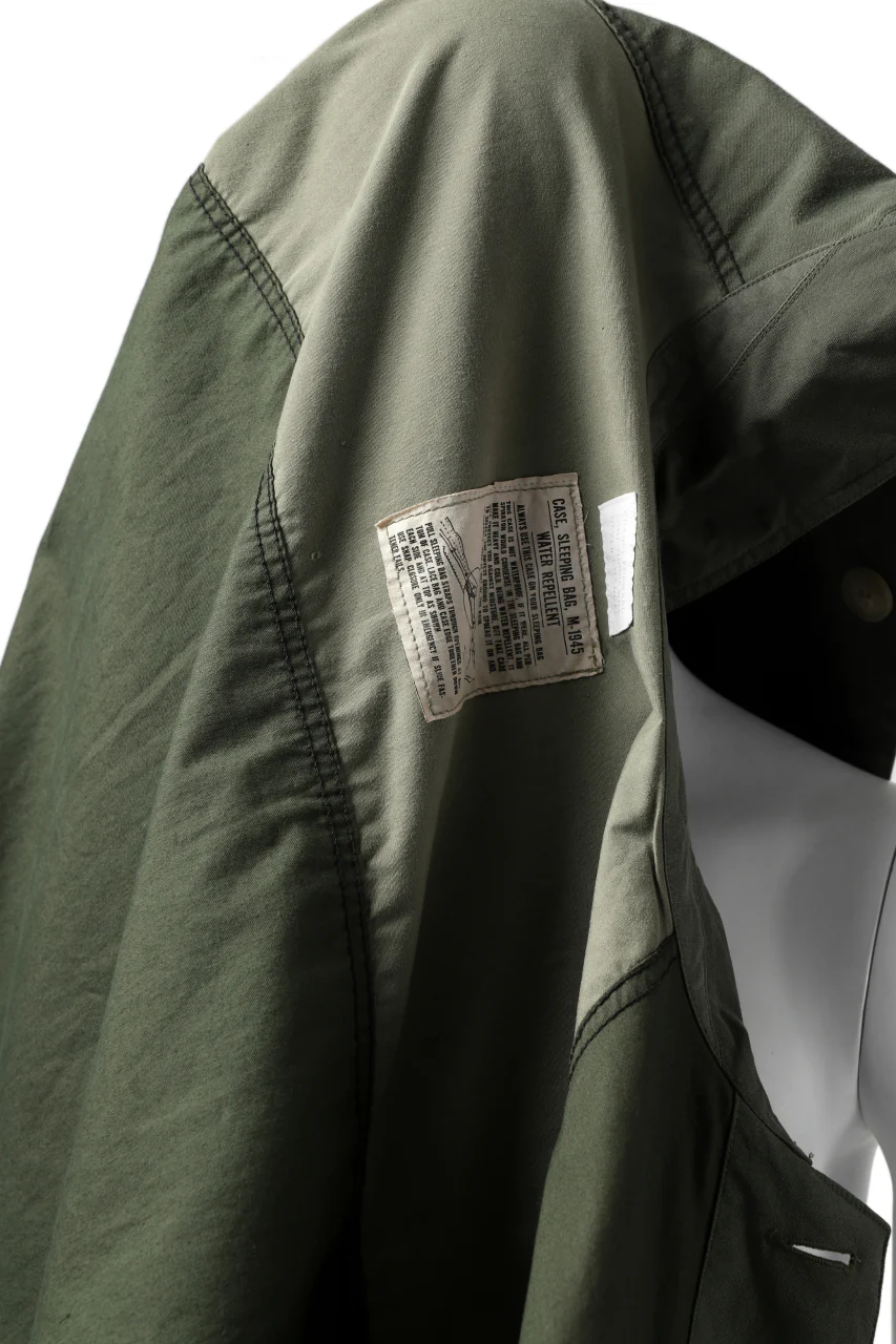 CHANGES VINTAGE REMAKE COVER ALL JACKET / US ARMY SCHLAFCOVER (KHAKI) - Image 17