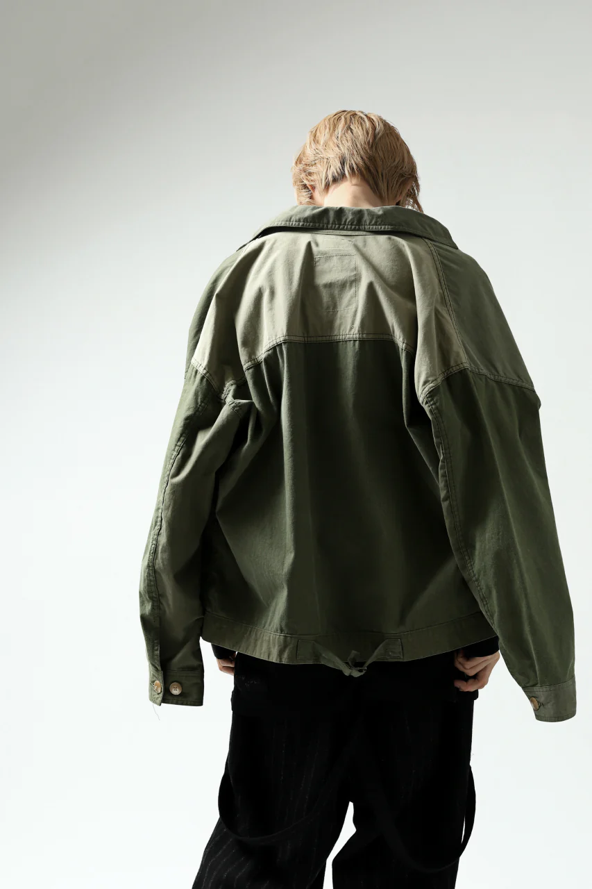 CHANGES VINTAGE REMAKE COVER ALL JACKET / US ARMY SCHLAFCOVER (KHAKI) - Image 20