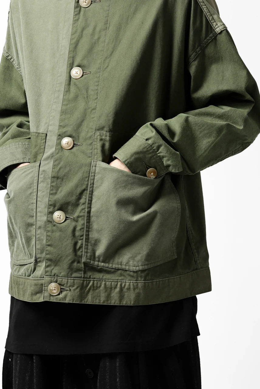 CHANGES VINTAGE REMAKE COVER ALL JACKET / US ARMY SCHLAFCOVER (KHAKI) - Image 25