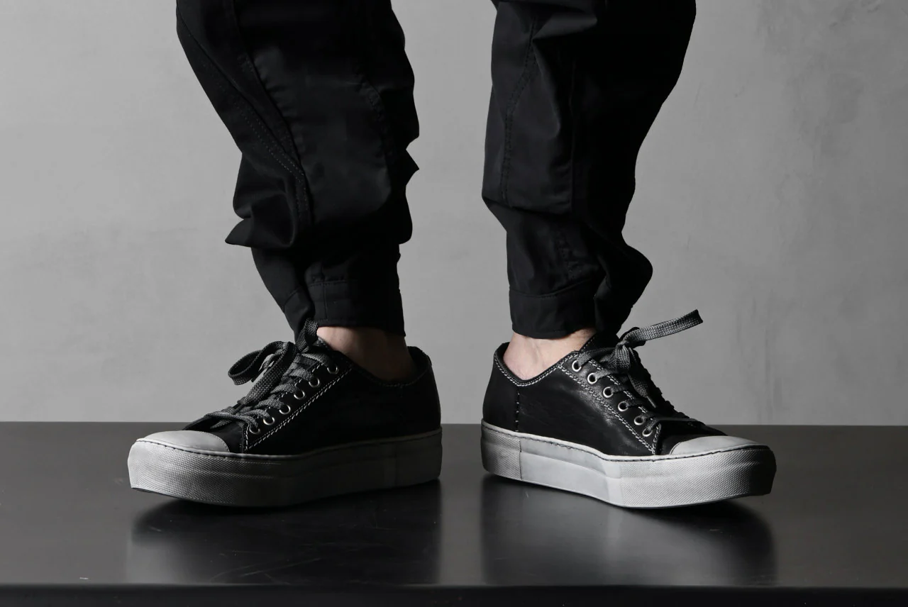 CHANGES VINTAGE REMAKE CUFF EASY TROUSERS / Dickies FABRIC (MULTI BLACK #A) - Image 20