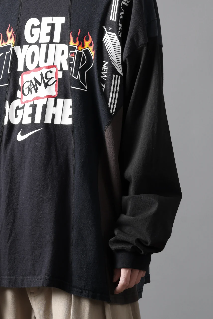 CHANGES VINTAGE REMAKE CURVE PANEL LONG SLEEVE T-SHIRT (MULTI #A) - Image 21