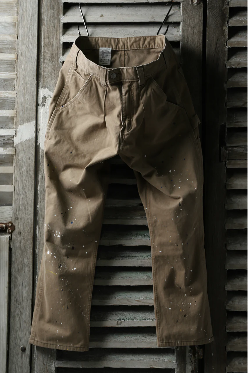 CHANGES VINTAGE REMAKE DUCK PAINTER PANTS (BEIGE)