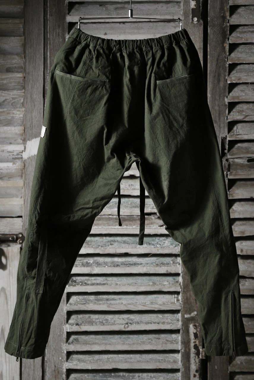 CHANGES VINTAGE REMAKE EASY JOCKEY PANTS / US ARMY SCHLAFCOVER (KHAKI #A) - Image 2