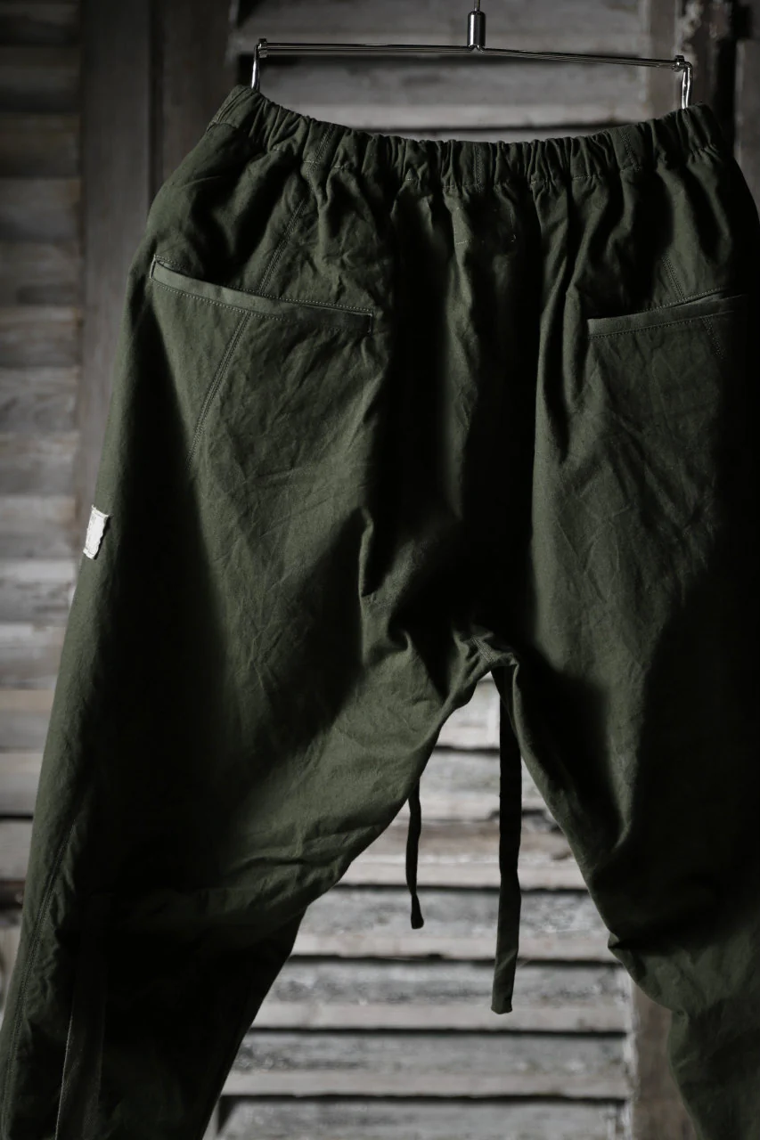CHANGES VINTAGE REMAKE EASY JOCKEY PANTS / US ARMY SCHLAFCOVER (KHAKI #A) - Image 5