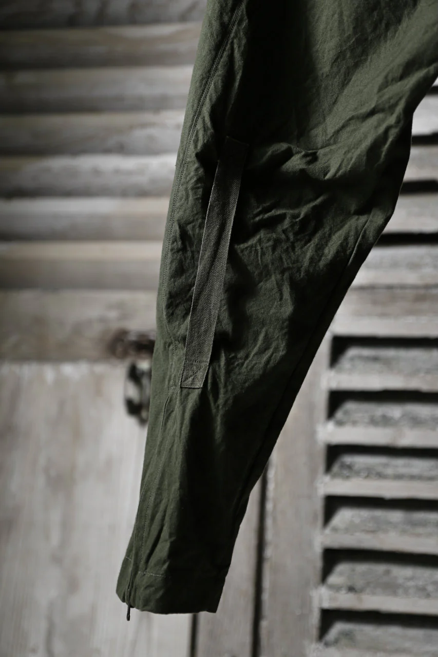 CHANGES VINTAGE REMAKE EASY JOCKEY PANTS / US ARMY SCHLAFCOVER (KHAKI #A) - Image 6