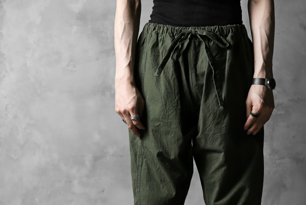 CHANGES VINTAGE REMAKE EASY JOCKEY PANTS / US ARMY SCHLAFCOVER (KHAKI #A) - Image 8