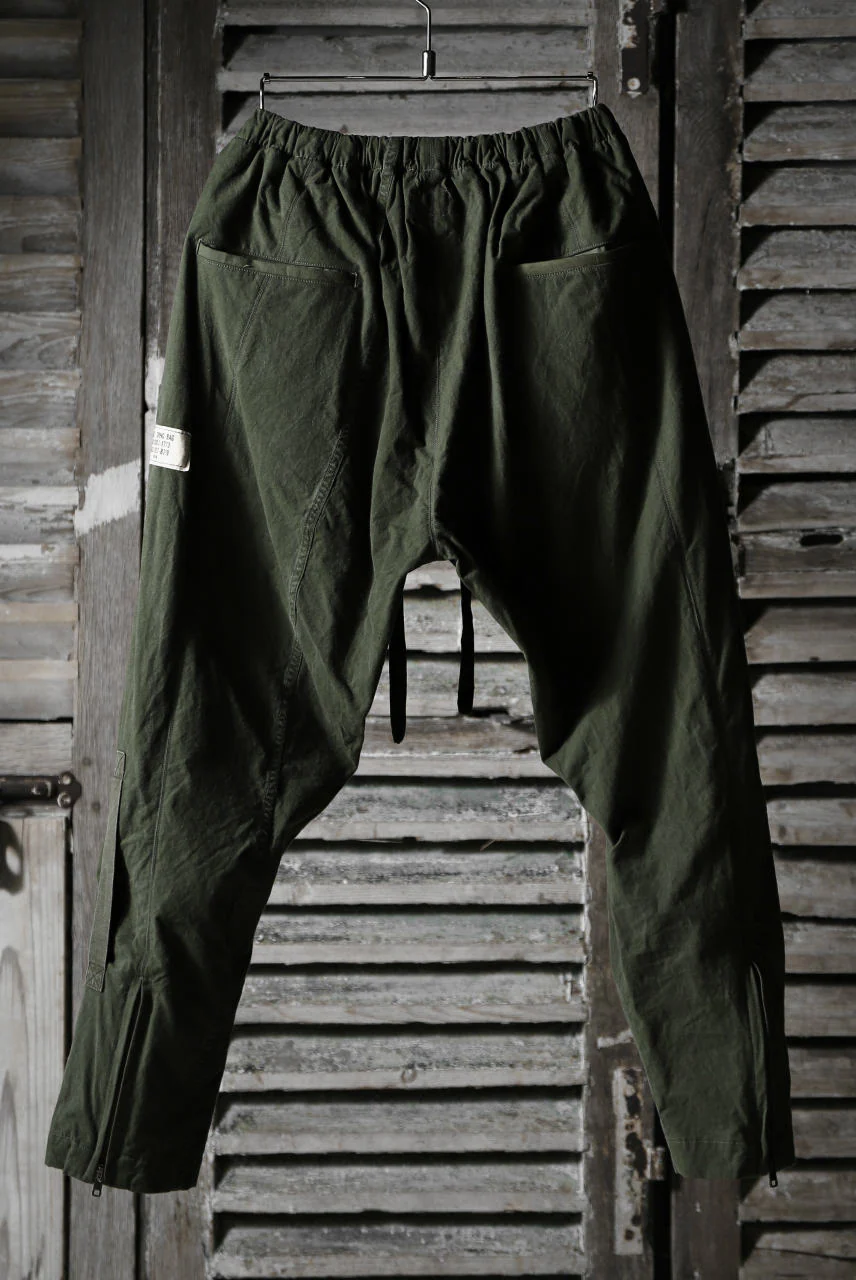 CHANGES VINTAGE REMAKE EASY JOCKEY PANTS / US ARMY SCHLAFCOVER (KHAKI #B) - Image 2