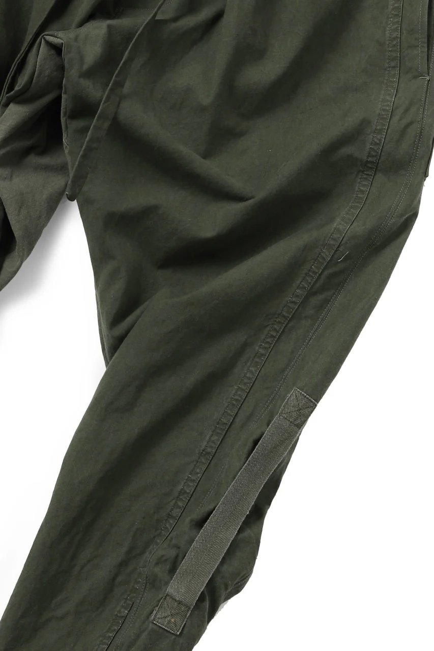 CHANGES VINTAGE REMAKE EASY JOCKEY PANTS / US ARMY SCHLAFCOVER (KHAKI #B) - Image 10