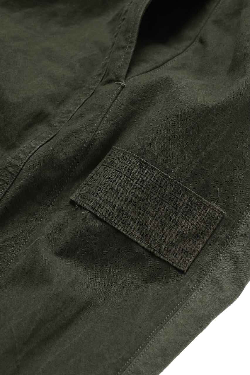 CHANGES VINTAGE REMAKE EASY JOCKEY PANTS / US ARMY SCHLAFCOVER (KHAKI #B) - Image 11