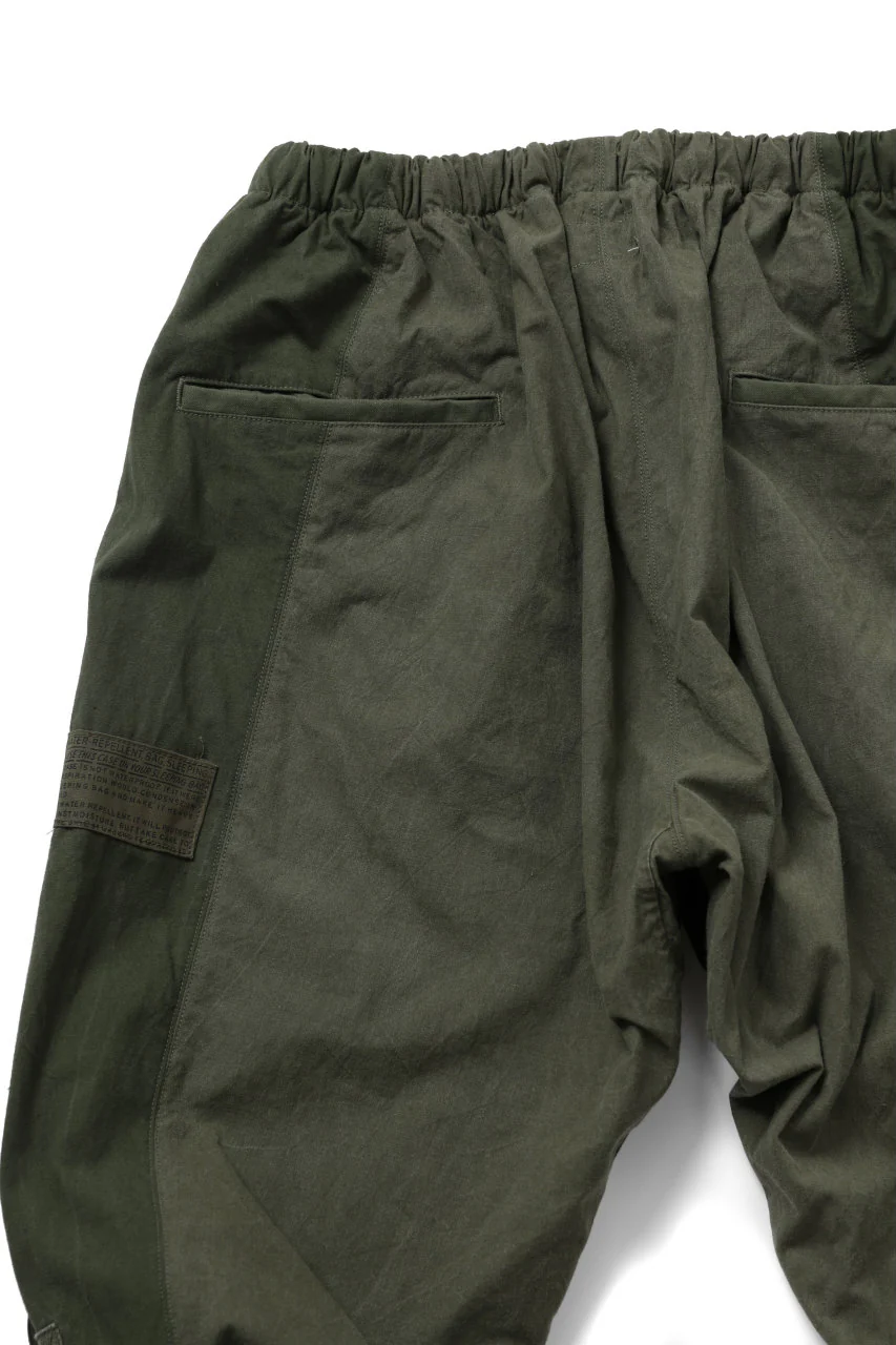 CHANGES VINTAGE REMAKE EASY JOCKEY PANTS / US ARMY SCHLAFCOVER (KHAKI #B) - Image 14