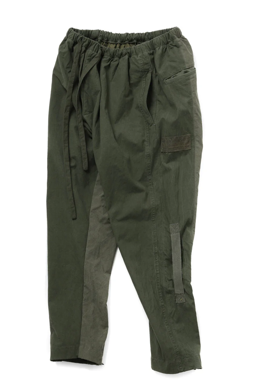 CHANGES VINTAGE REMAKE EASY JOCKEY PANTS / US ARMY SCHLAFCOVER (KHAKI #B) - Image 4