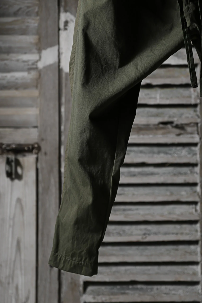 CHANGES VINTAGE REMAKE EASY JOCKEY PANTS / US ARMY SCHLAFCOVER (KHAKI #C) - Image 4