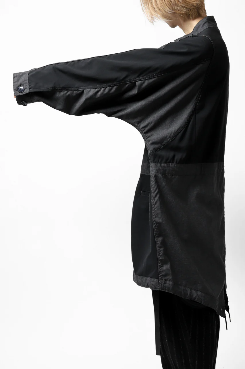CHANGES VINTAGE REMAKE FIELD COAT (MULTI BLACK #A) - Image 26