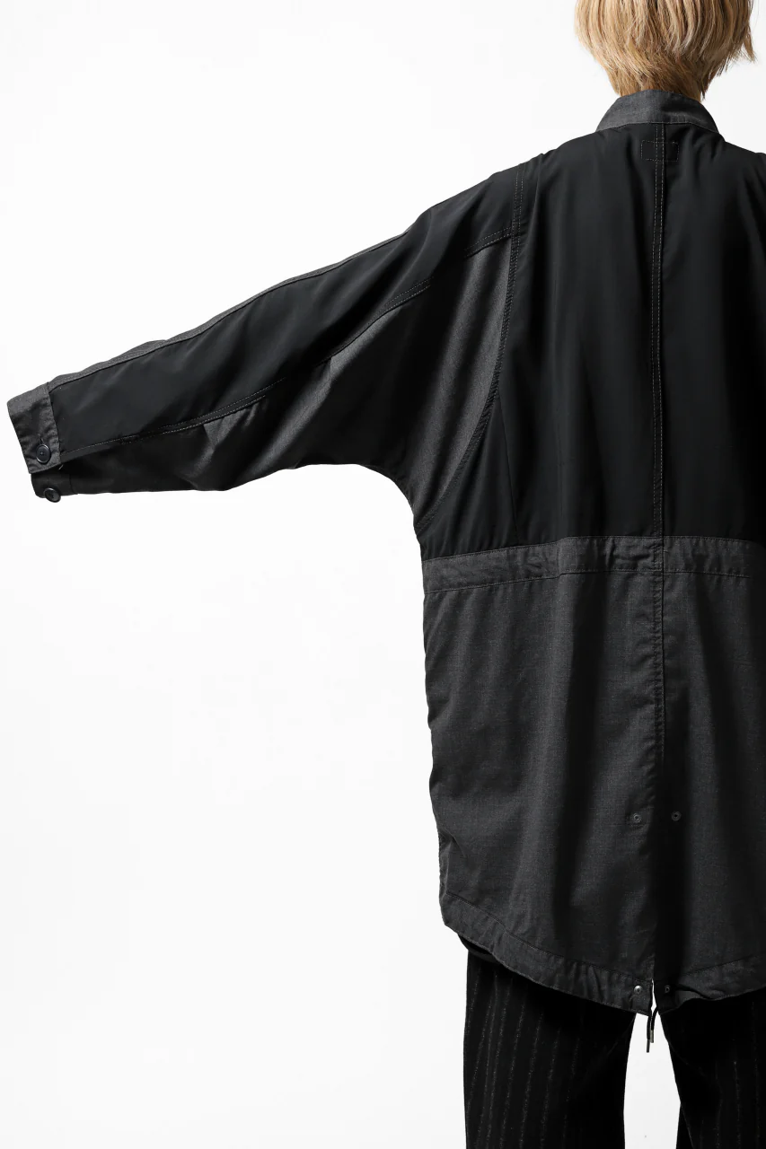 CHANGES VINTAGE REMAKE FIELD COAT (MULTI BLACK #A) - Image 27