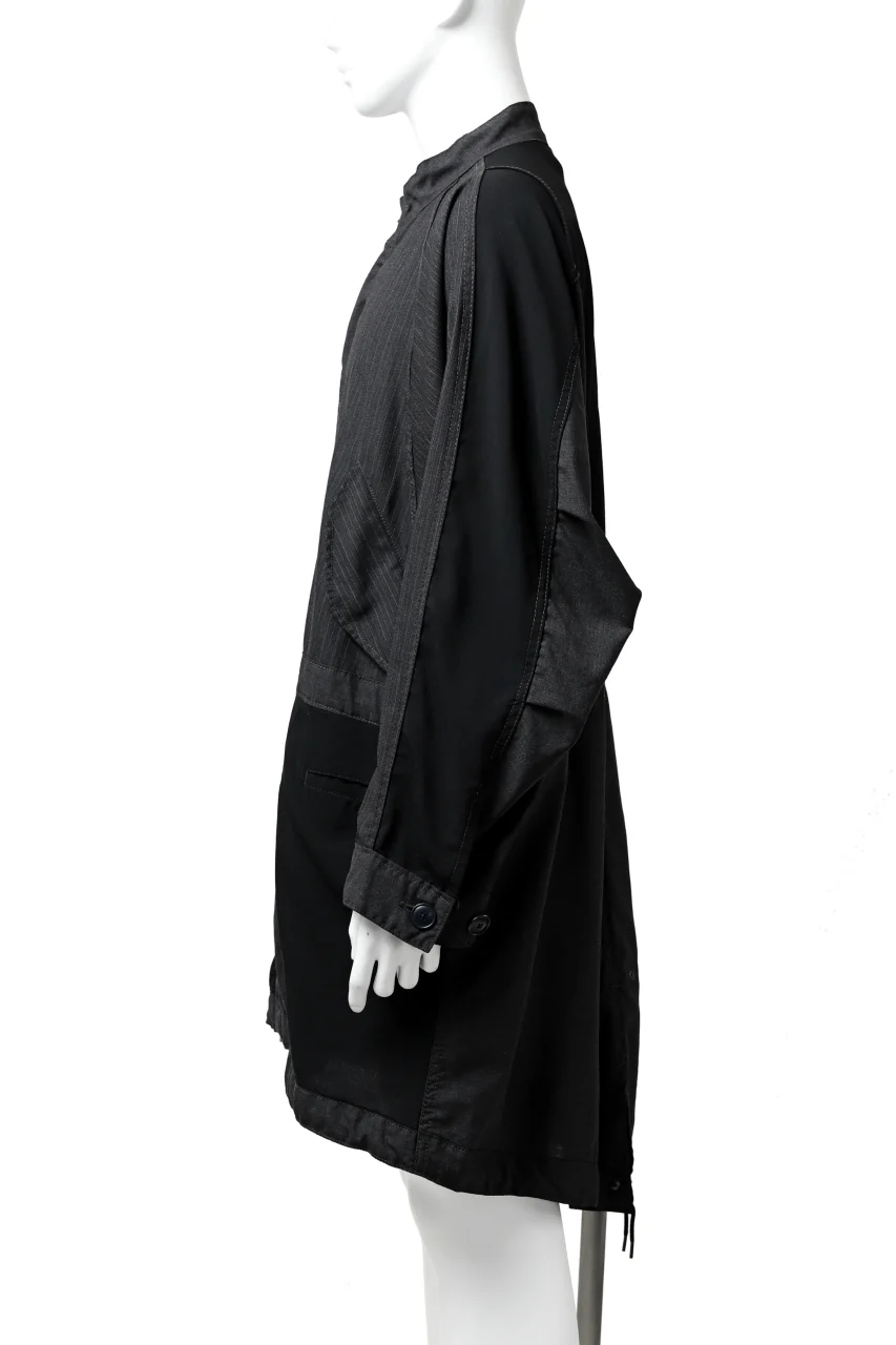 CHANGES VINTAGE REMAKE FIELD COAT (MULTI BLACK #A) - Image 9