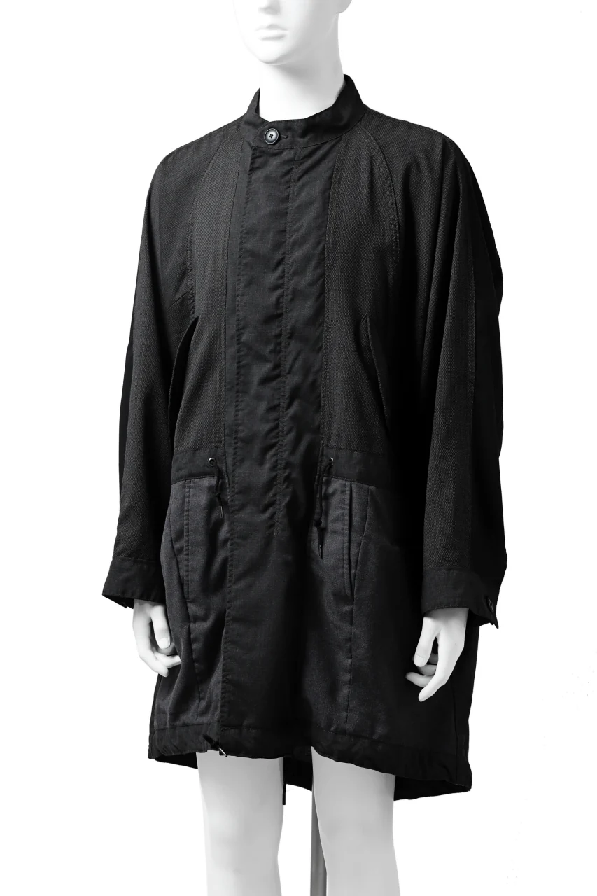 CHANGES VINTAGE REMAKE FIELD COAT (MULTI BLACK #B) - Image 8