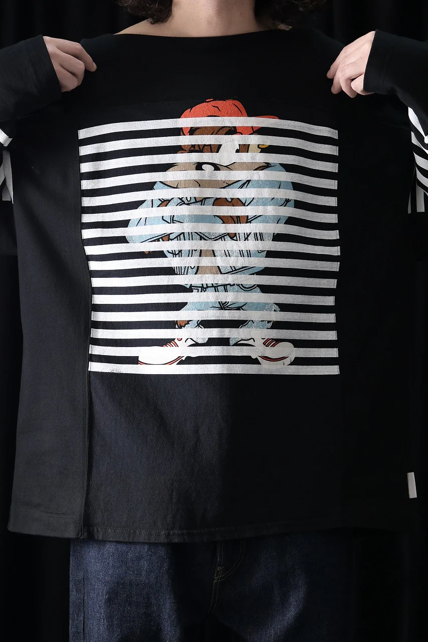 CHANGES VINTAGE REMAKE LONG SLEEVE TEE (BLACK #A) - Image 2