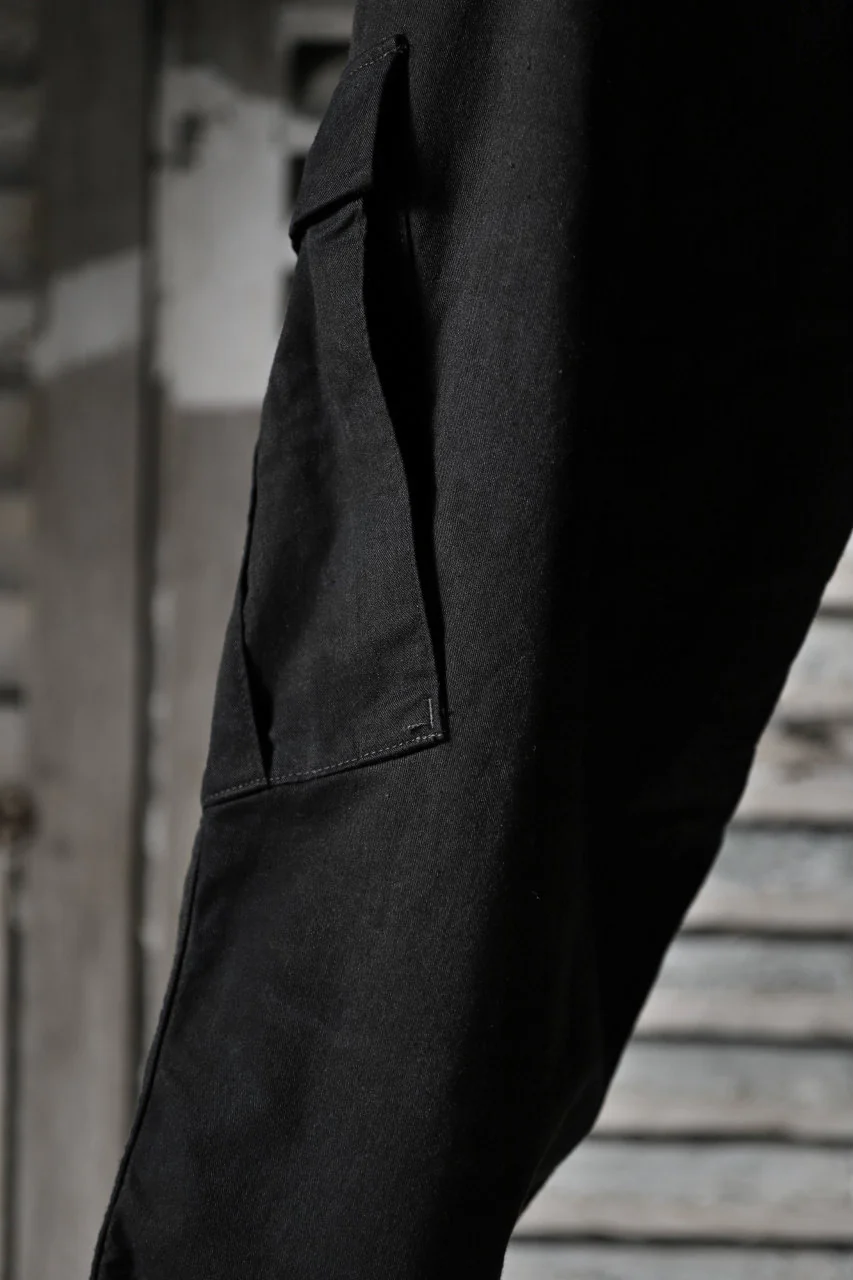 CHANGES VINTAGE REMAKE MILITARY CARGO TAPERED PANTS / WOODLAND CAMO (BLACK DYED #B) - Image 10