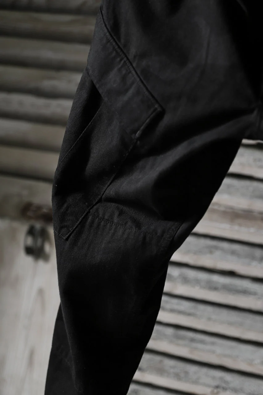 CHANGES VINTAGE REMAKE MILITARY CARGO TAPERED PANTS / WOODLAND CAMO (BLACK DYED #B) - Image 8