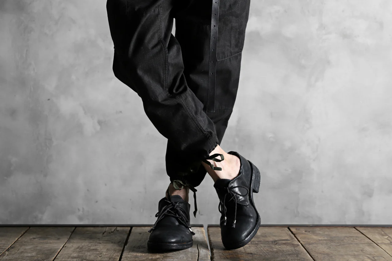 CHANGES VINTAGE REMAKE MILITARY CARGO TAPERED PANTS / WOODLAND CAMO (CHARCOAL DYED #C) - Image 26