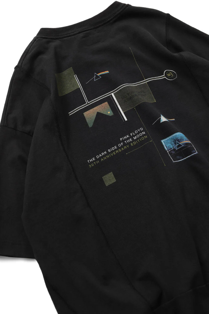CHANGES VINTAGE REMAKE MULTI PANEL BAND TEE (BLACK #A) - Image 7