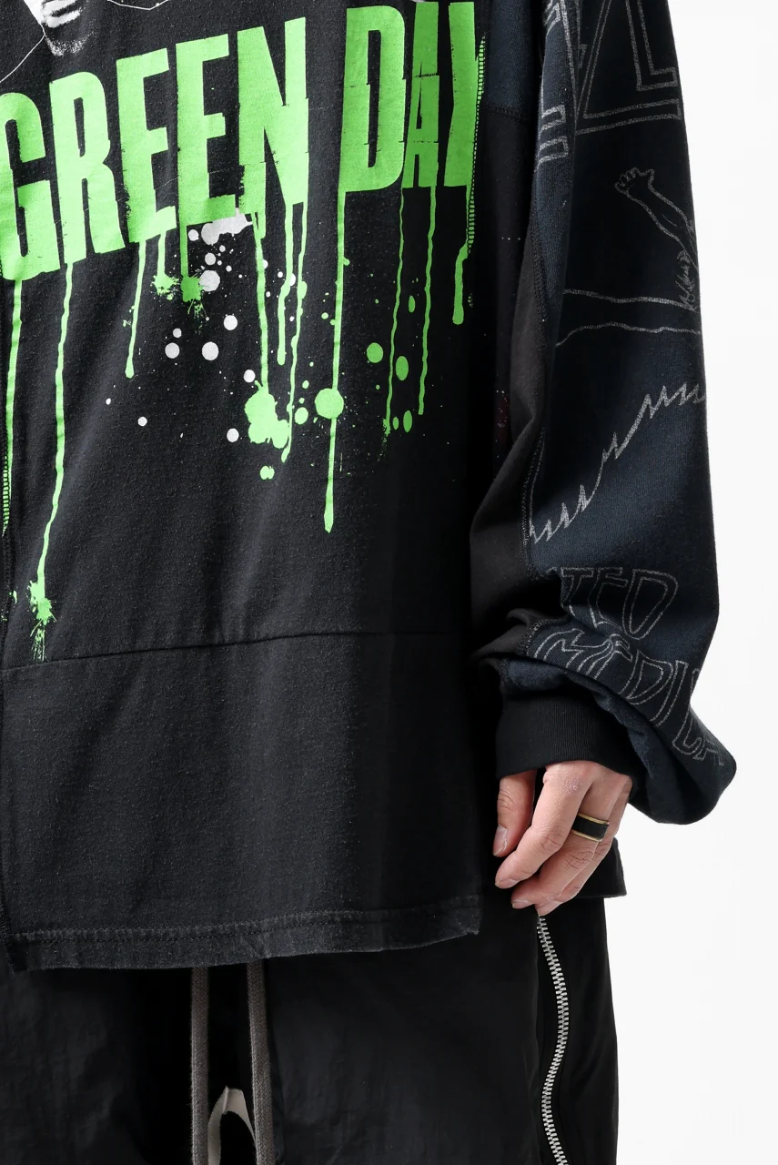 CHANGES VINTAGE REMAKE MULTI PANEL L-S TEE (BLACK #a) - Image 11