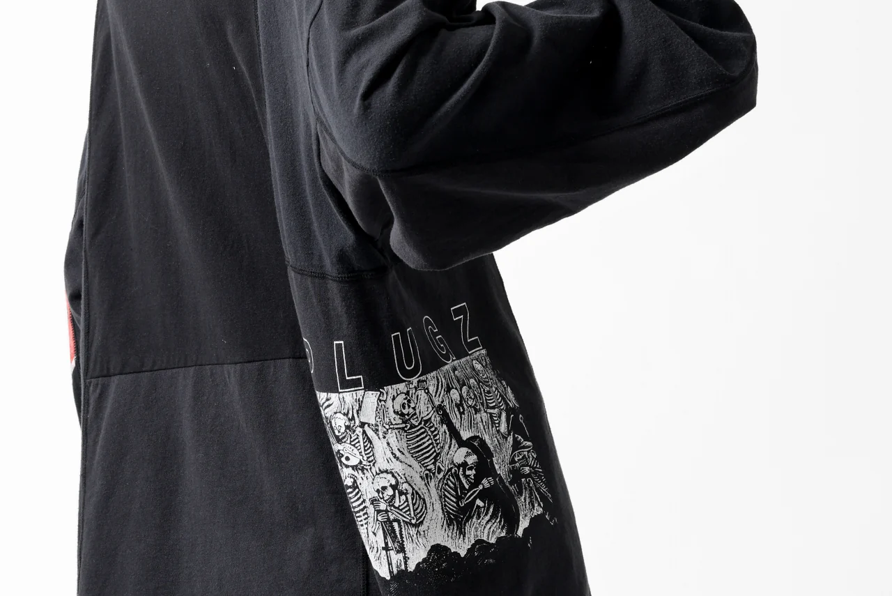 CHANGES VINTAGE REMAKE MULTI PANEL L-S TEE (BLACK #b) - Image 16
