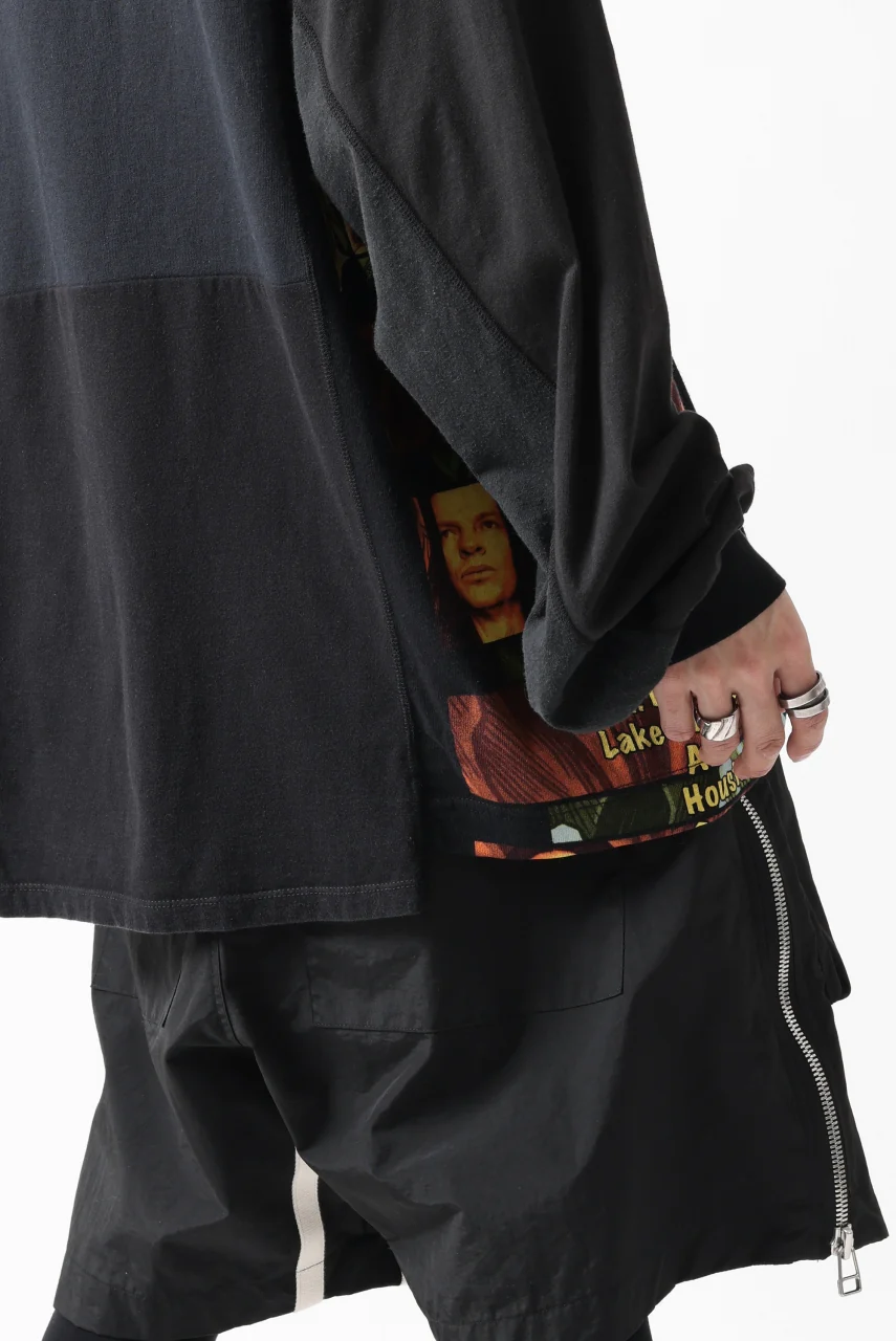 CHANGES VINTAGE REMAKE MULTI PANEL L-S TEE (BLACK #c) - Image 14