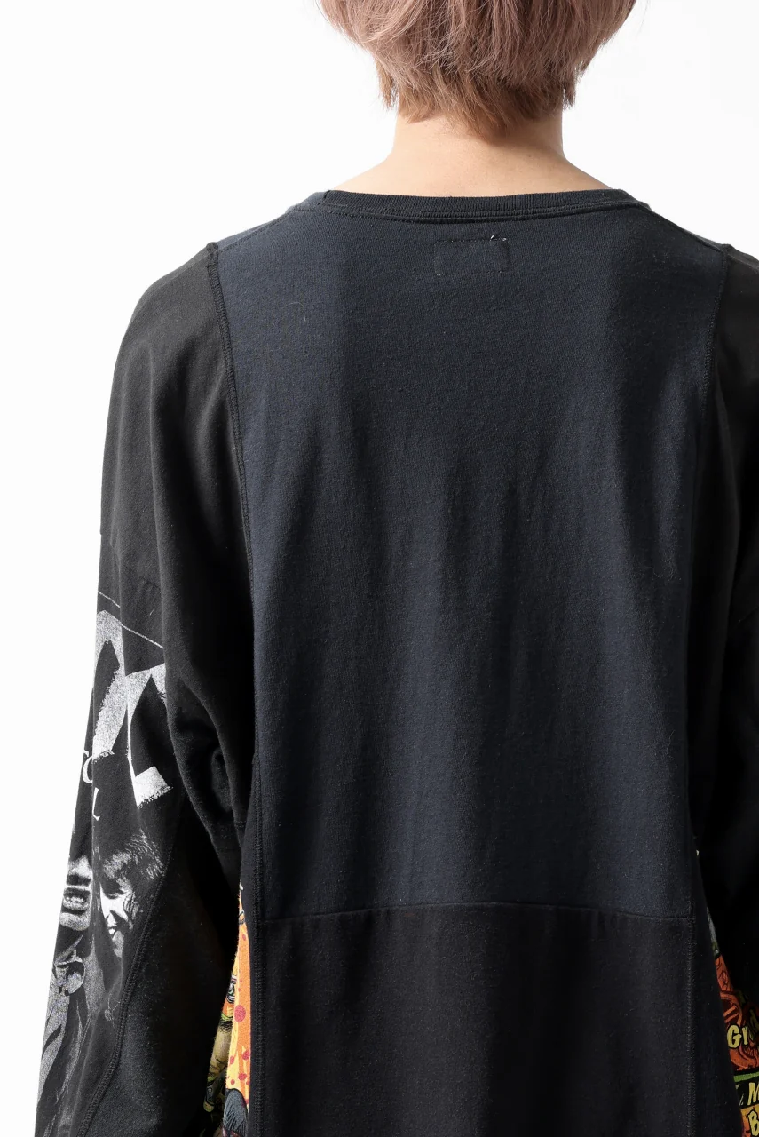 CHANGES VINTAGE REMAKE MULTI PANEL L-S TEE (BLACK #c) - Image 15