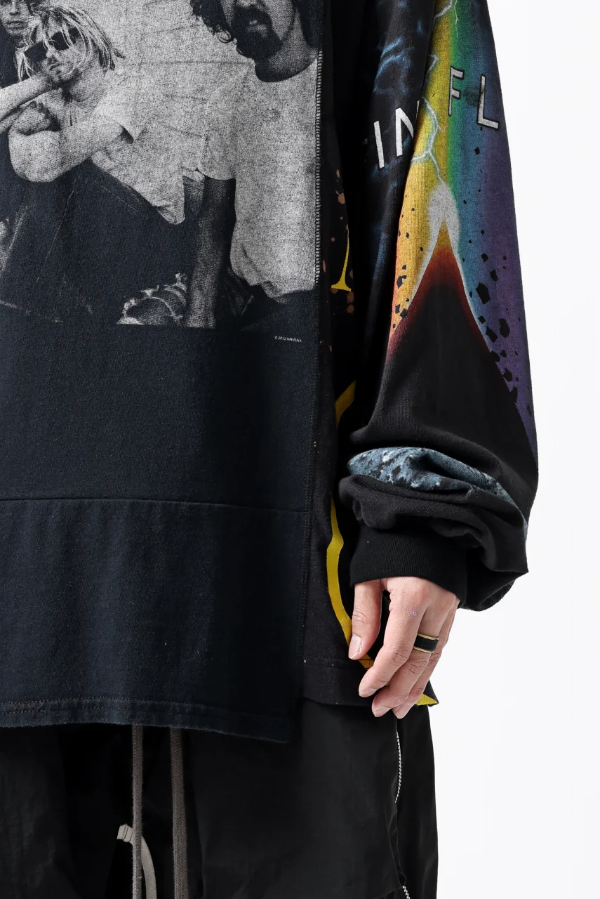 CHANGES VINTAGE REMAKE MULTI PANEL L-S TEE (BLACK #d) - Image 13