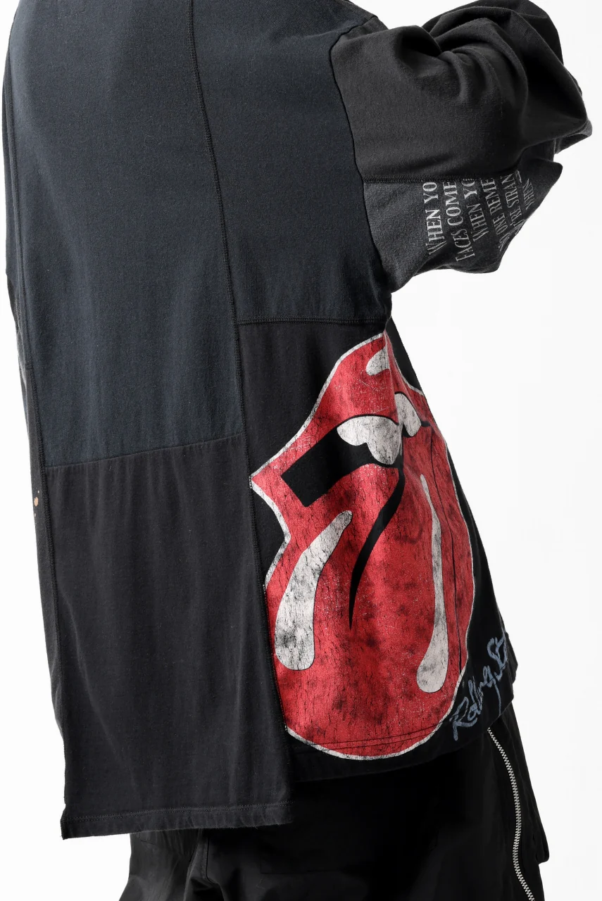 CHANGES VINTAGE REMAKE MULTI PANEL L-S TEE (BLACK #d) - Image 15