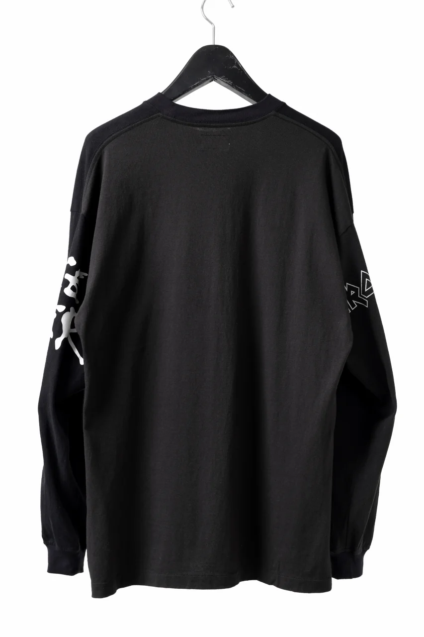 CHANGES VINTAGE REMAKE MULTI PANEL LONG SLEEVE TEE (BLACK #C) - Image 3