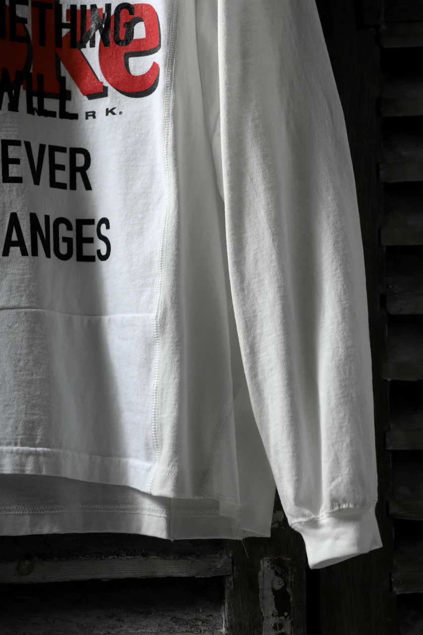 CHANGES VINTAGE REMAKE MULTI PANEL LONG SLEEVE TEE (MULTI WHITE #Coke) - Image 13