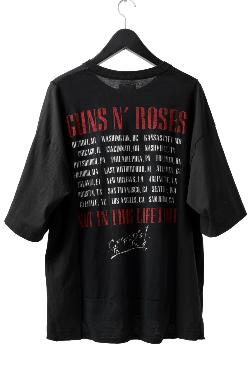 CHANGES VINTAGE REMAKE MULTI PANEL S-S TEE (BLACK #a) - Image 3