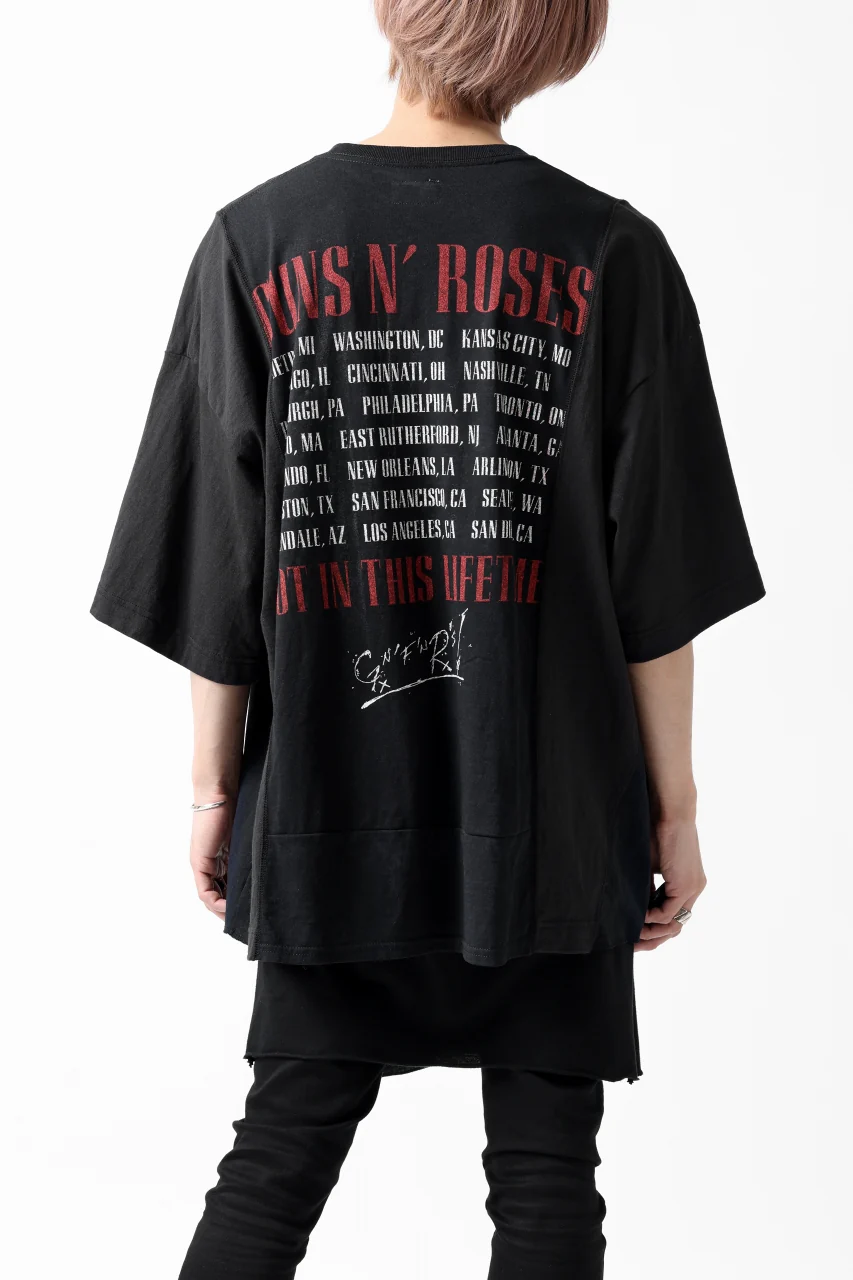 CHANGES VINTAGE REMAKE MULTI PANEL S-S TEE (BLACK #a) - Image 7