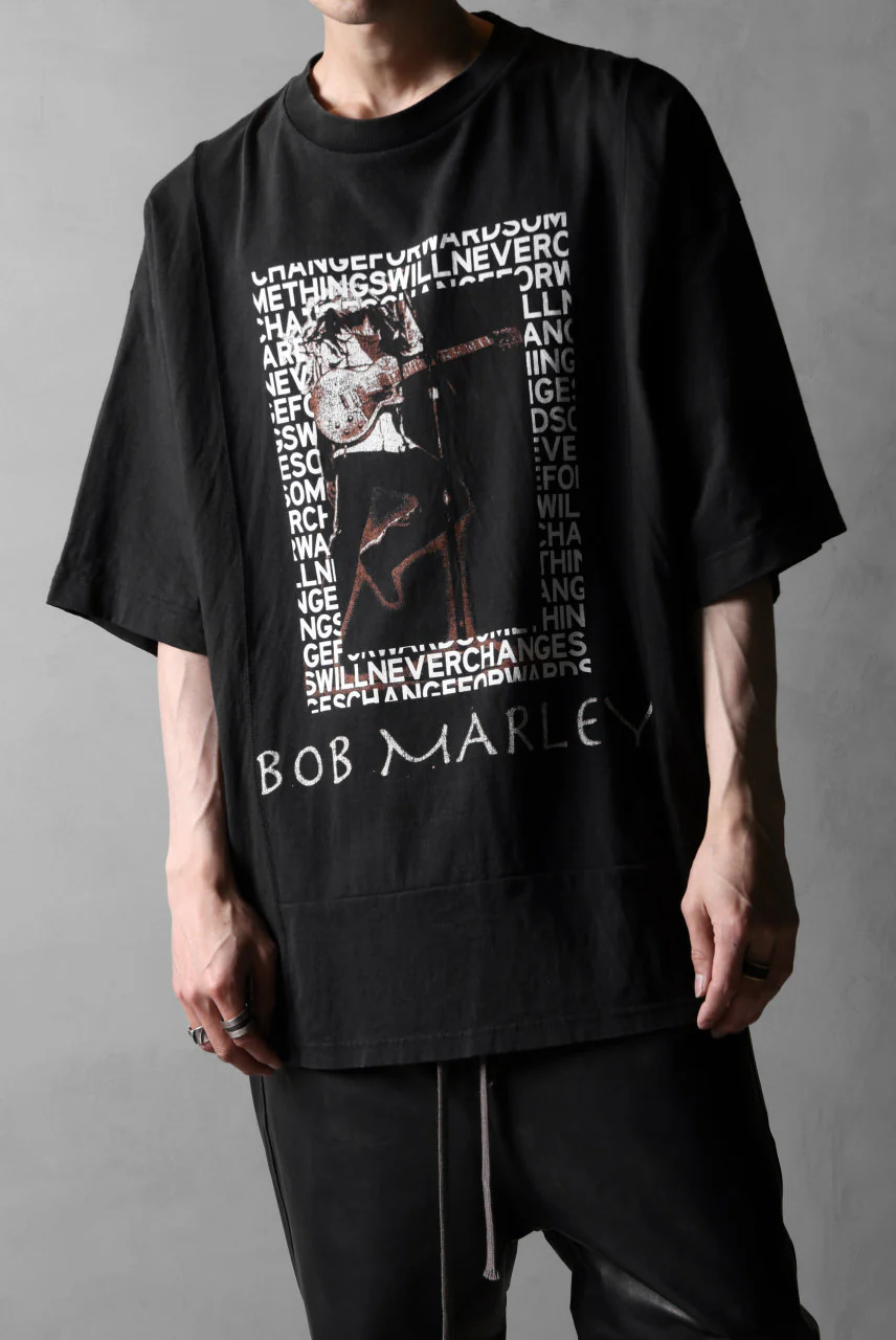 CHANGES VINTAGE REMAKE MULTI PANEL S/S TEE (BLACK #A) - Image 12
