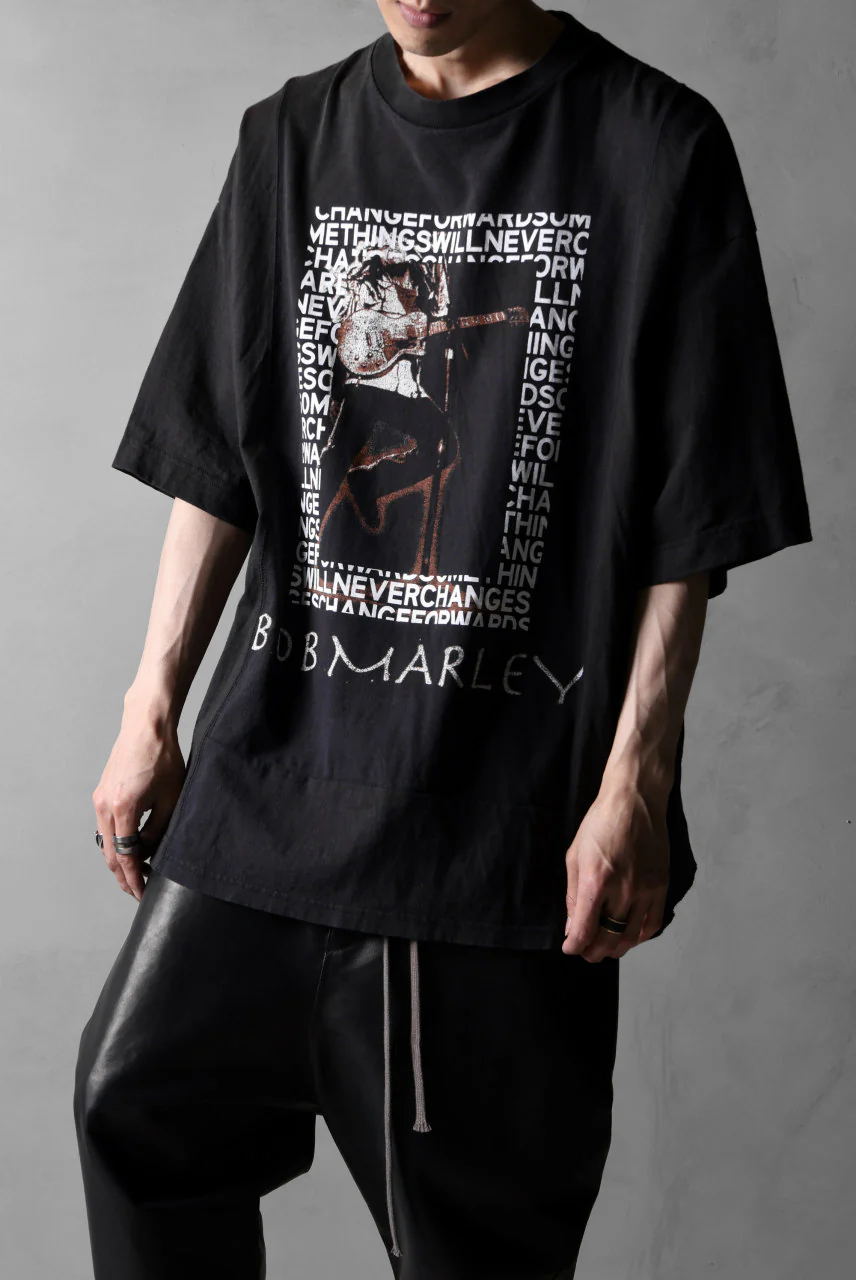 CHANGES VINTAGE REMAKE MULTI PANEL S/S TEE (BLACK #A) - Image 13