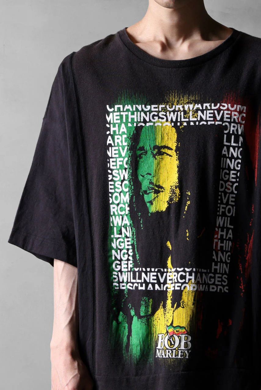 CHANGES VINTAGE REMAKE MULTI PANEL S/S TEE (BLACK #B) - Image 15