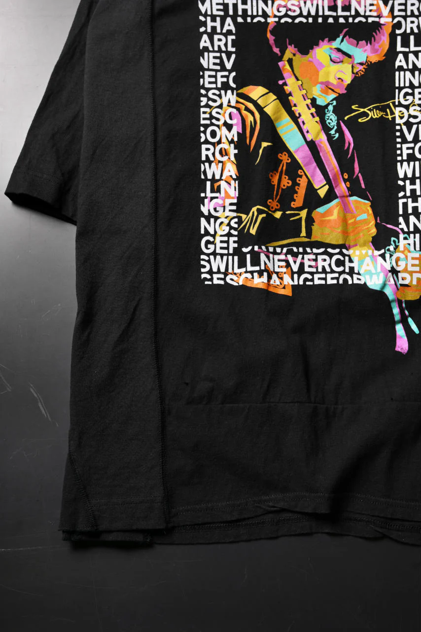 CHANGES VINTAGE REMAKE MULTI PANEL S/S TEE (BLACK #C) - Image 17