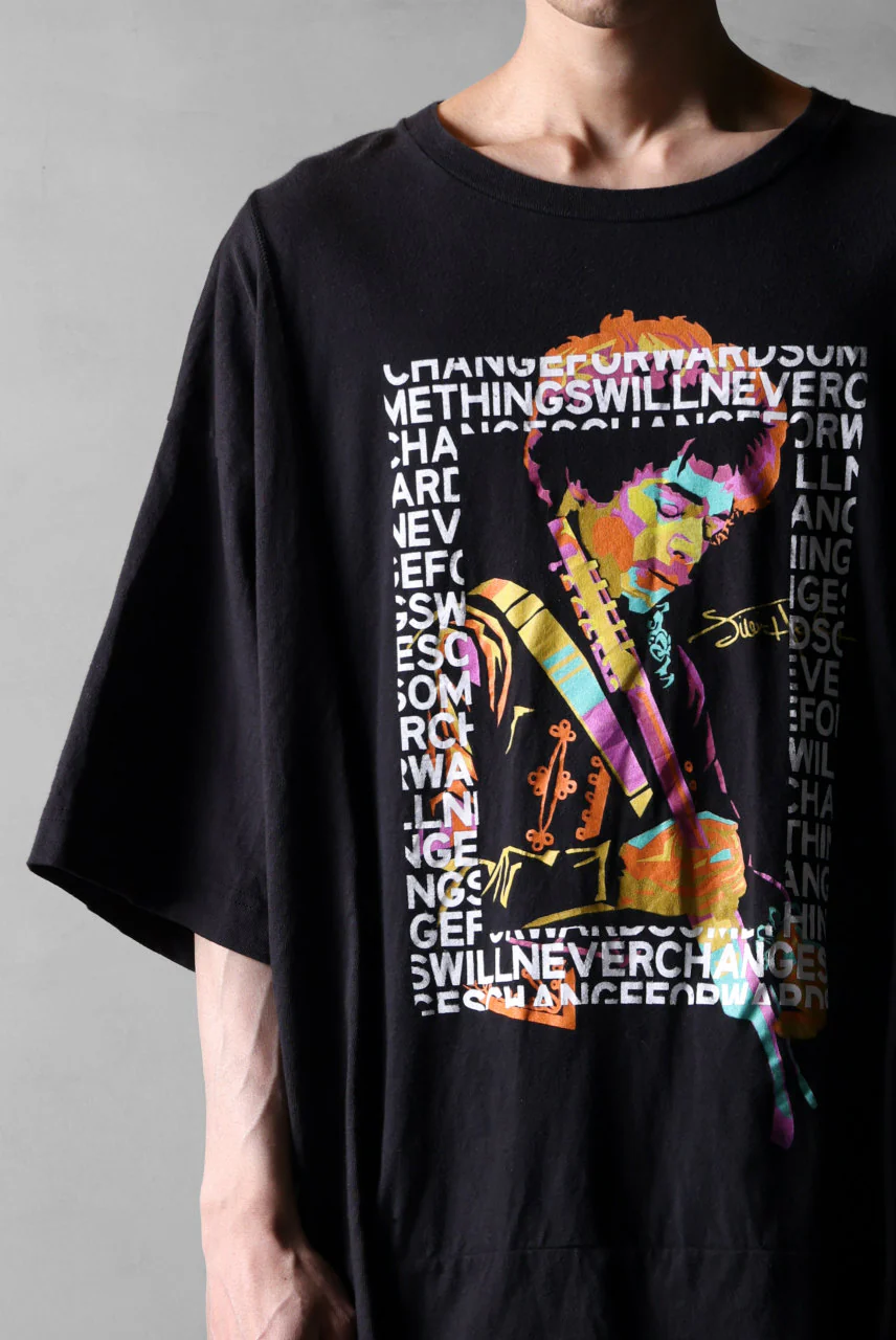 CHANGES VINTAGE REMAKE MULTI PANEL S/S TEE (BLACK #C) - Image 22