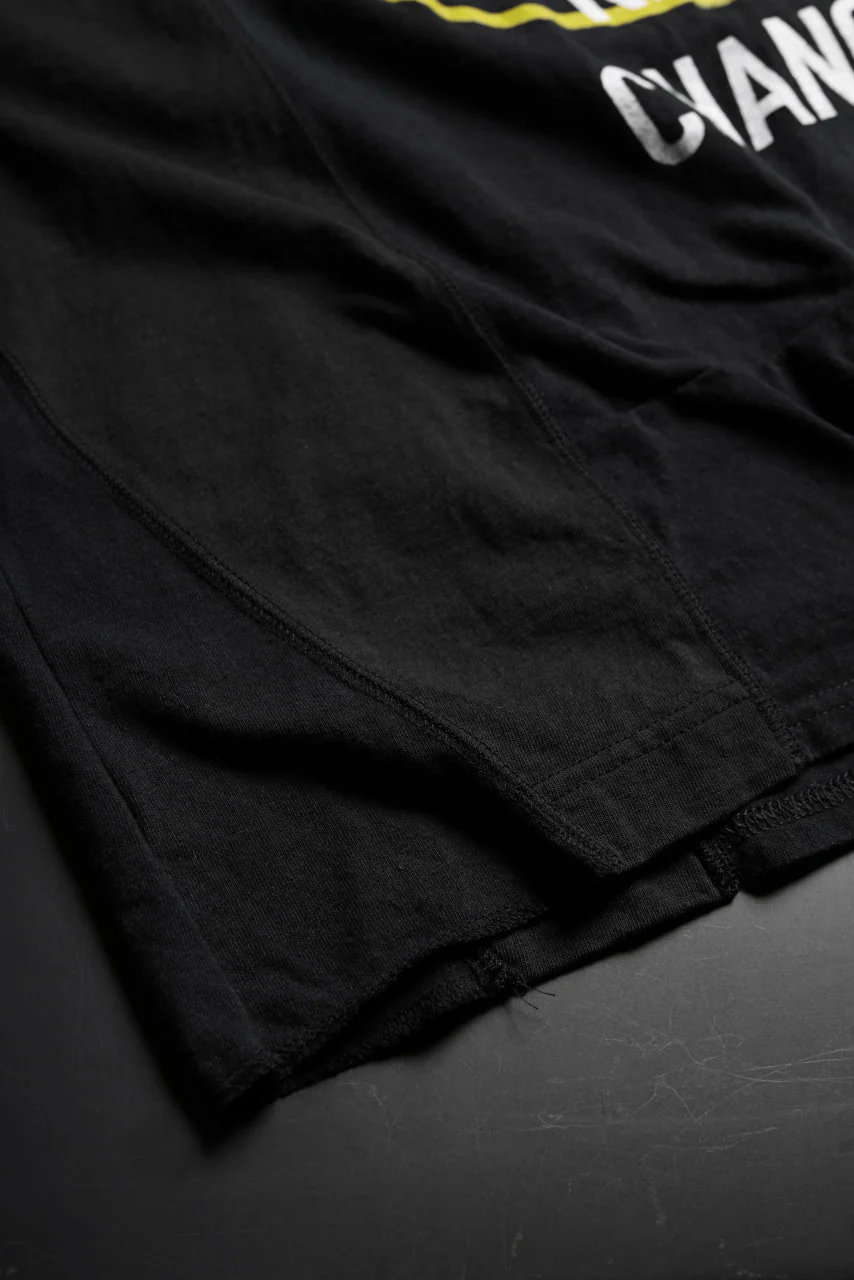 CHANGES VINTAGE REMAKE MULTI PANEL S/S TEE (BLACK #F) - Image 6