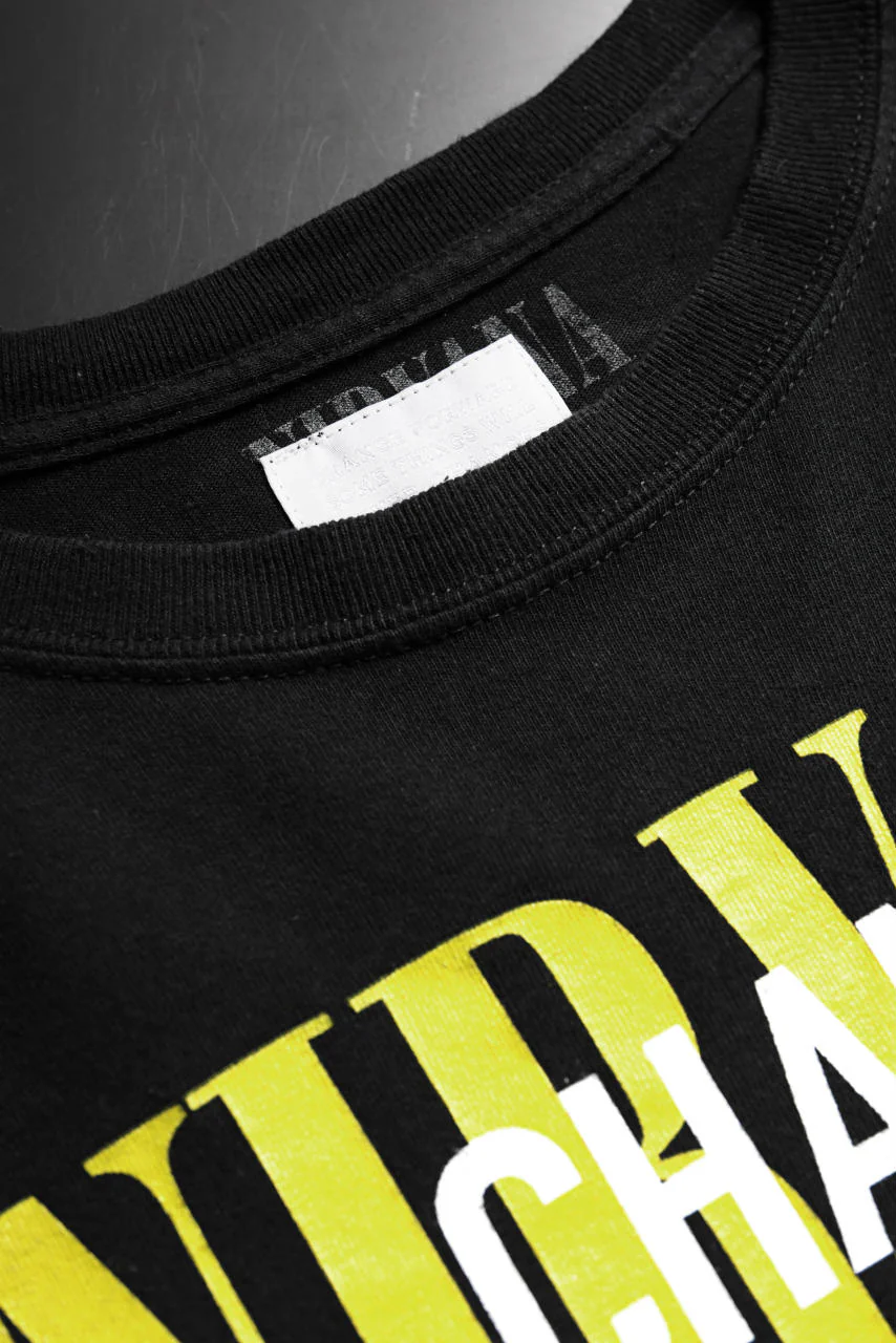 CHANGES VINTAGE REMAKE MULTI PANEL S/S TEE (BLACK #F) - Image 7