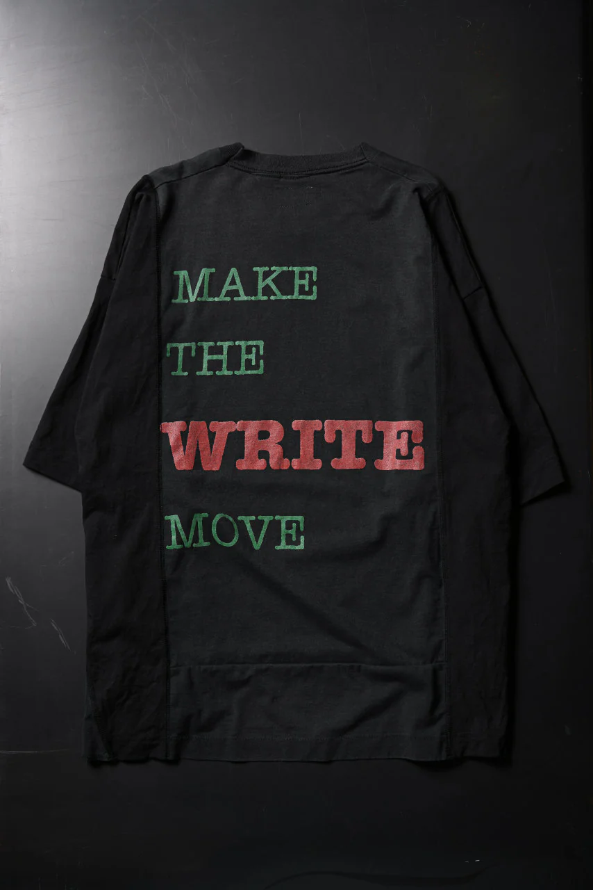 CHANGES VINTAGE REMAKE MULTI PANEL S/S TEE (BLACK #G) - Image 10