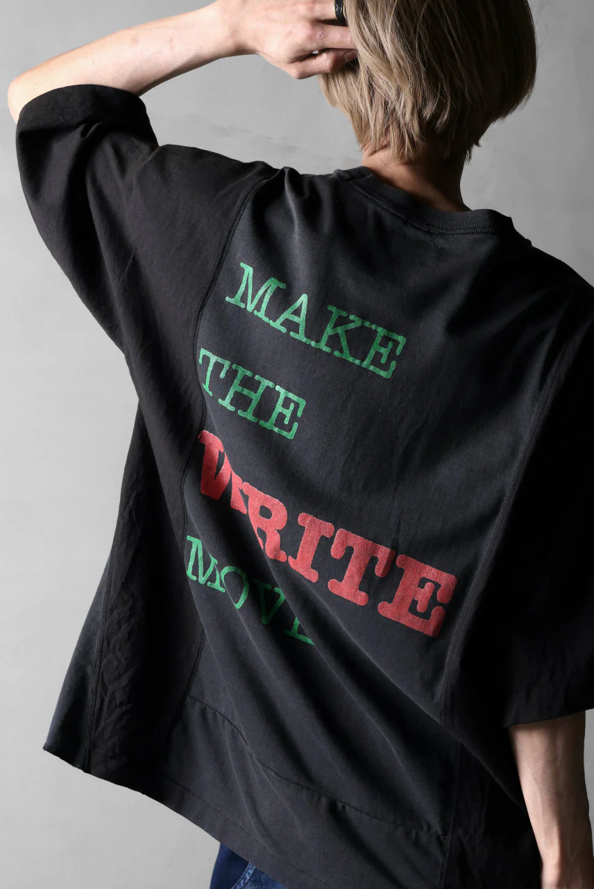 CHANGES VINTAGE REMAKE MULTI PANEL S/S TEE (BLACK #G) - Image 21