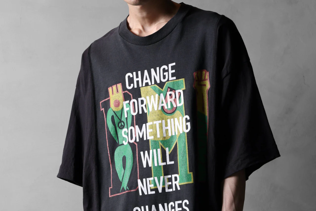 CHANGES VINTAGE REMAKE MULTI PANEL S/S TEE (BLACK #G) - Image 30