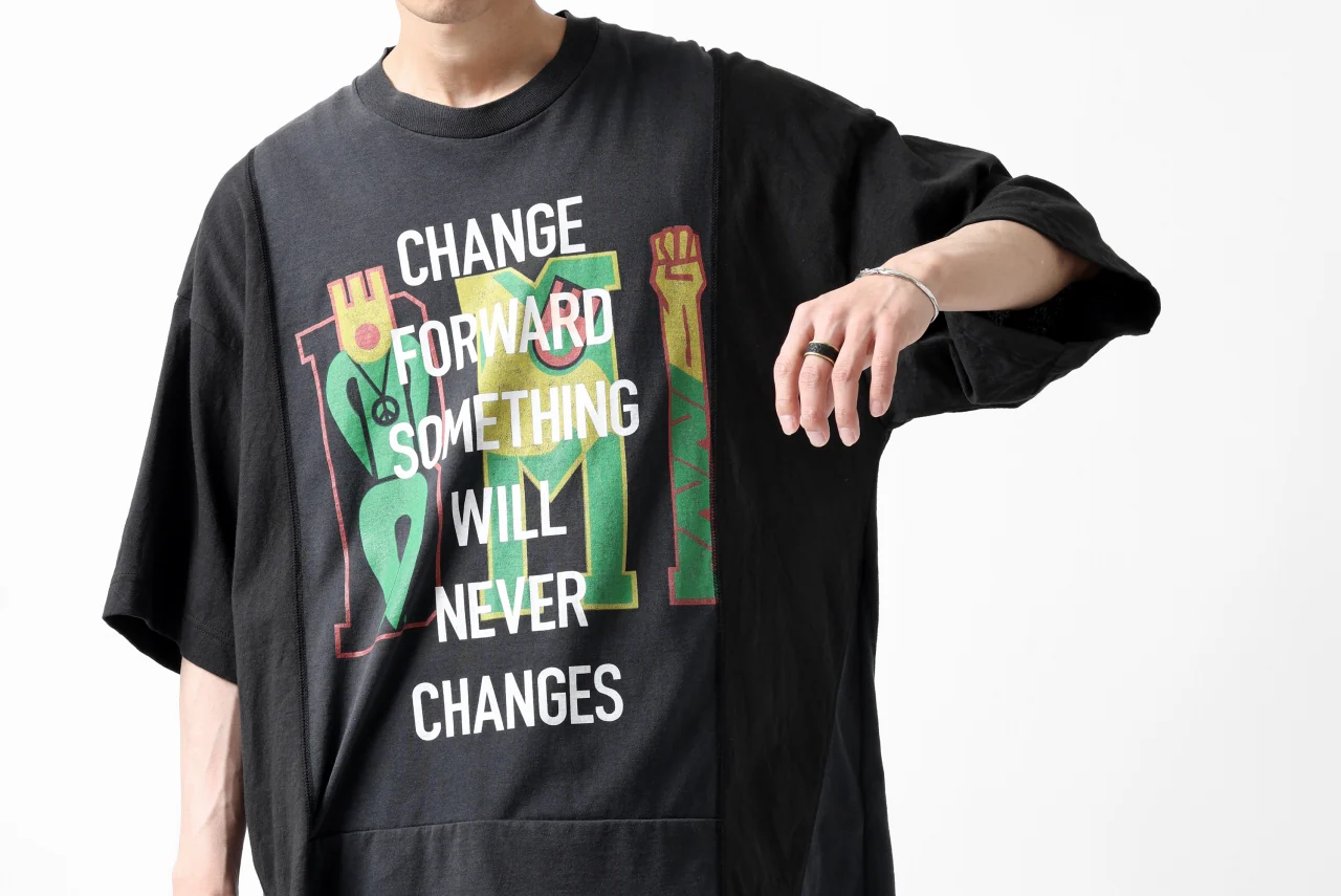 CHANGES VINTAGE REMAKE MULTI PANEL S/S TEE (BLACK #G) - Image 32