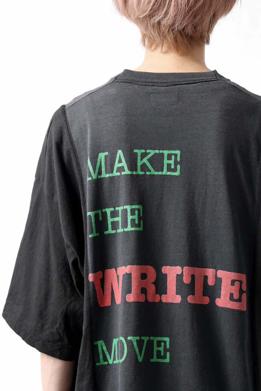 CHANGES VINTAGE REMAKE MULTI PANEL S/S TEE (BLACK #G) - Image 8
